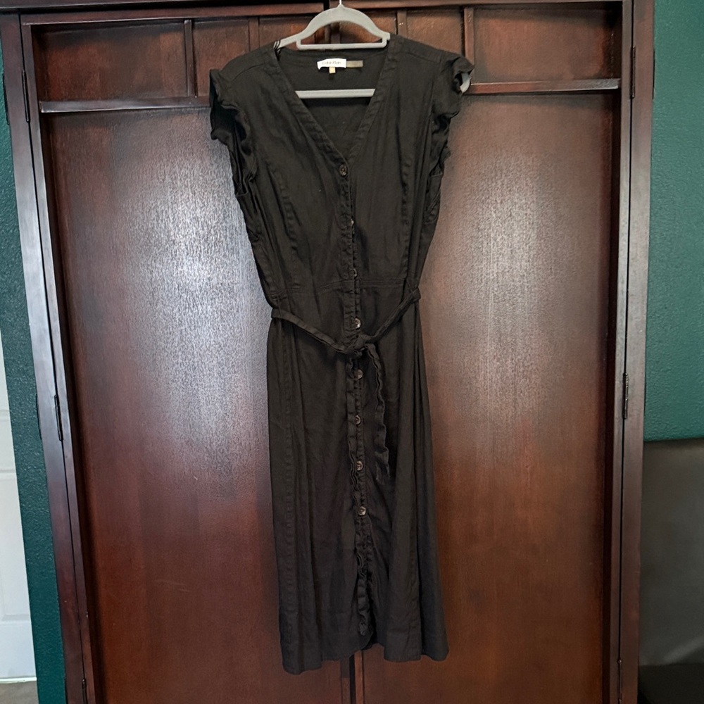 Calvin Klein Black Midi Dress